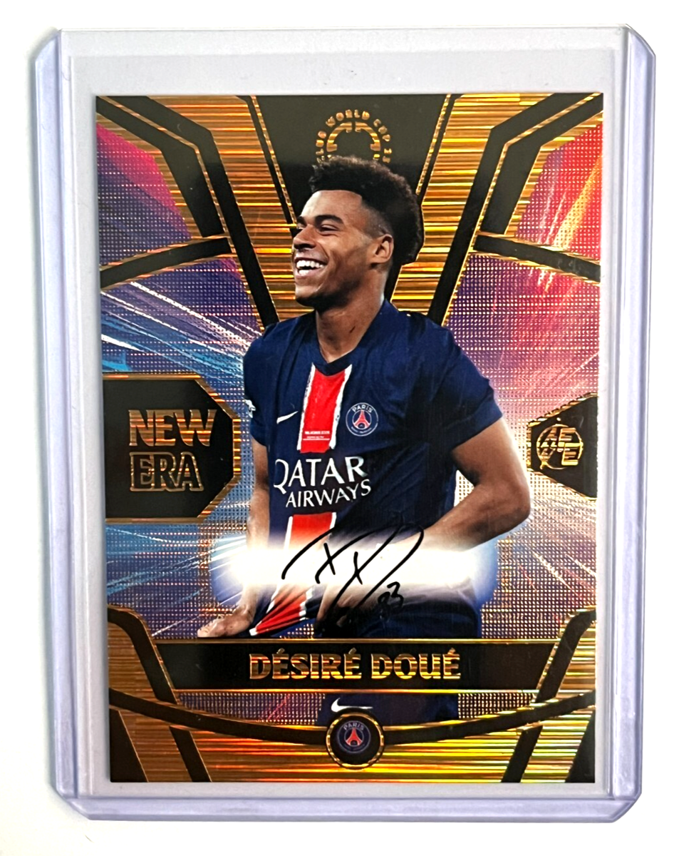 2025 FIFA CLUB WORLD CUP FE Card #462 DESIRE DOUE Printed Auto PSG