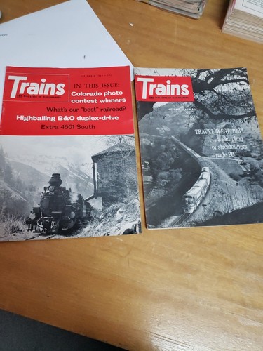 TRAINS MAGAZINE 1964 (complete year 12 issues) 1964 - Bild 12 von 15