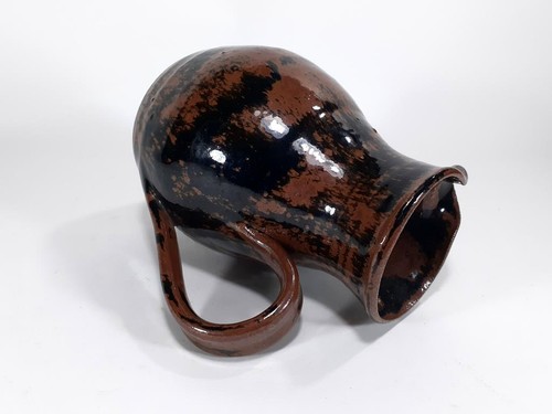 Large Vintage 17cm OLD BALLARAT POTTERY Glazed Stoneware Jug / Pitcher Australia - Picture 9 of 10