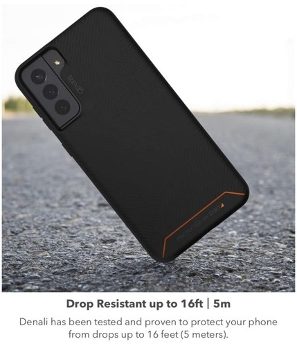 ZAGG Gear4 Denali Case Ultimate Impact Protection Samsung Galaxy S21 Ultra 5G - Photo 5 sur 8