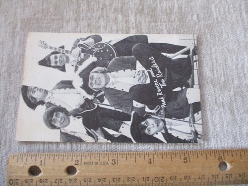 1960s Paul Revere And The Raiders Billboard Advertisement Cabinet Card - Picture 10 of 10