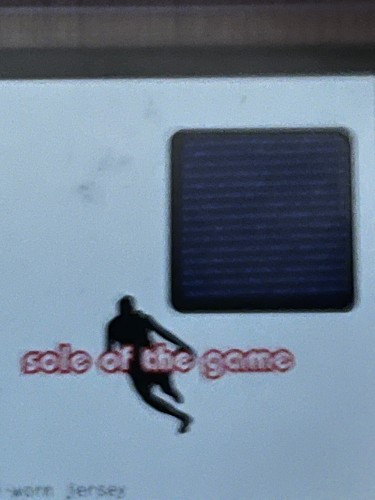2001-02 Fleer Shoebox Collection Sole of the Game Ball 141/200 Darius Miles - Picture 4 of 4