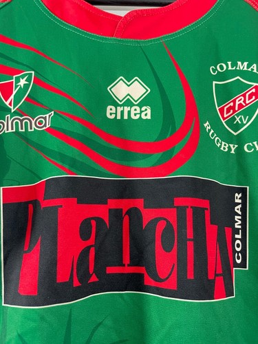Maillot rugby vintage #13 Colmar Rugby Club Errea - Picture 9 of 11