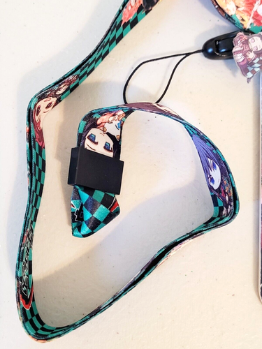 Demon Slayer I.D. Badge Holder with Charm and Lanyard - Picture 5 of 5