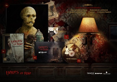 Layers of Fear Connoisseur Edition Collector's PC - NEW Polish/English + STEAM
