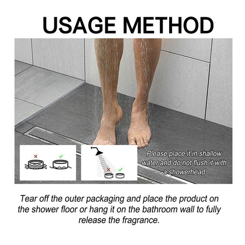 4 Tabletas/Paquete Vapores Hidratantes Ducha Aromaterapia SPA Kit Baño - Imagen 5 de 14