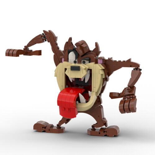 Neu Teufel Mai Hase Zum Selbermachen Modellbausteine Tasmanischer Teufel Taz MOC Steine Spielzeug - Bild 3 von 16