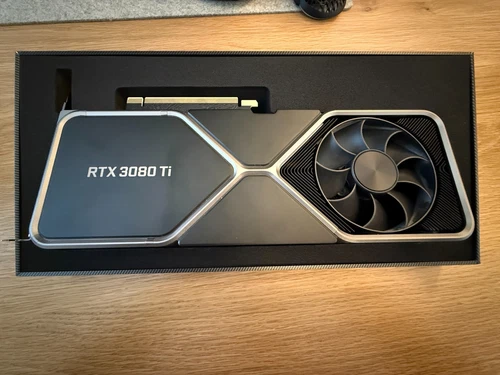 Tarjeta de gráficos NVIDIA GeForce RTX 3080Ti Founders Edition 12 GB GDDR6X ¡Excelente estado!