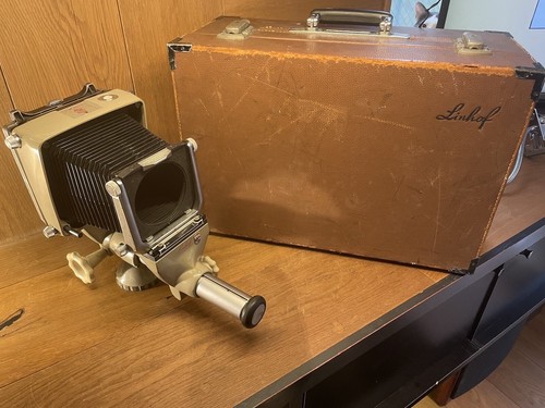 *Near Mint w/ Rare Case* Linhof Kardan Color 4x5 Large Format Film Camera / JPN - Picture 2 of 24