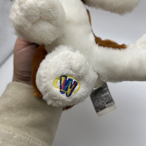 Vintage Ganz Webkinz braun weiß Beagle Hund Welpe Stofftier Lovey Plüsch 6 Zoll - Bild 4 von 5