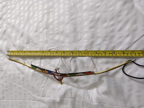 Handmade handcrafted African Maasai ethnic boho beaded head band - Picture 15 of 38
