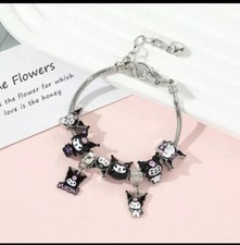 My Melody Cinnamoroll Kuromi Cartoon Kawaii Charm Bracelet Joewlery Fashion