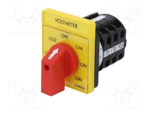 1 piece, Switch: voltmeter cam switch PKT4-C43LXXXOFY000 /E2UK - Picture 2 of 9