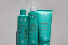 SVR Sun Secure Moisturising After Sun,Spray,Milk 200ml,Self-Tanning Mousse 150ml