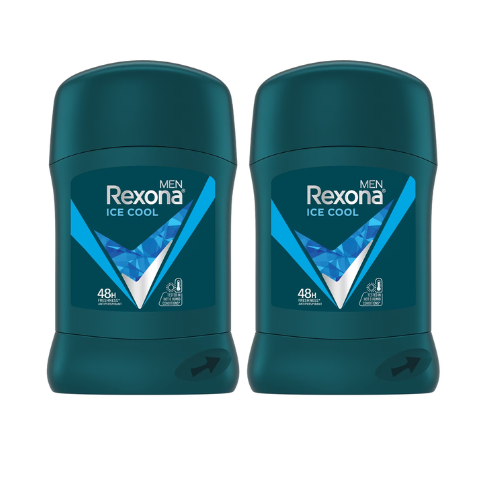 Rexona Men Ice Cool Stick Deodorant 48H Anti-perspirant 40g ( Pack of 2 ) - Picture 1 of 1