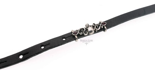 DISCONTINUED Alchemy Gothic Pirate Princess Leather Strap Bracelet A97 Goth - Picture 8 of 11
