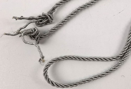 Luftwaffe, Kragenkordel Metallfaden 4mm stark, Länge 42cm - Bild 3 von 3