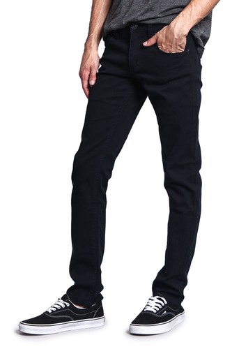 Victorious Men's Skinny Fit Jeans Stretch Colored Pants DL937 - FREE SHIP - Picture 36 of 78