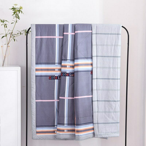 Bedding Set Blanket Thin Comforter Bedspread for Double Bed Air Condition Quilt - Picture 3 of 21
