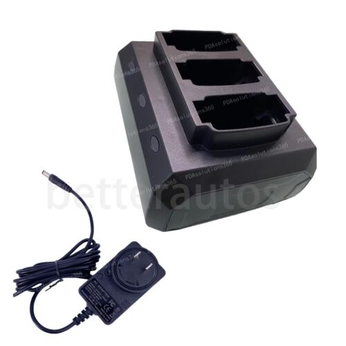 Battery Charging Cradle 3-Slot With Adapter For Zebra MC9300 MC930B (no battery) - Picture 8 of 8