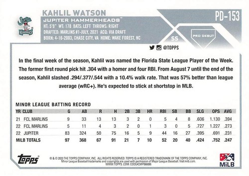 2023 Topps Pro Debut Base - You Choose #1-200 - Quantity! Complete Your Set (M) - Picture 238 of 310