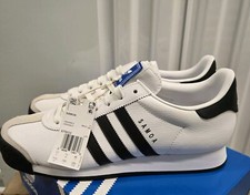 adidas Originals Mens Samoa Retro Sneaker Run White/Black Size 11.5 New Shoes