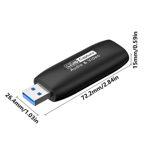 USB 2.0 2.0 HDMIcomaptible Capture Card for Gaming Streaming and Video - Afbeelding 8 van 8