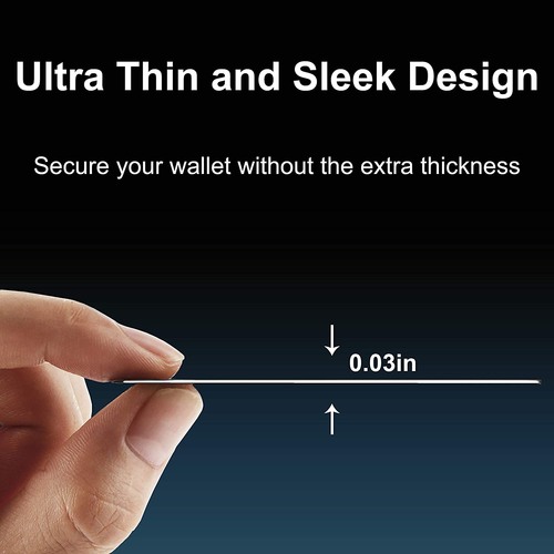 RFID Blocking Cards - 4 Pack, Premium Contactless NFC Debit Credit Card - Picture 6 of 6