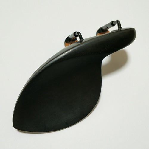 Zurdo Mano Strad Violín Chinrest Ébano Madera Tornillo Abrazadera Almohadilla de madera Tamaño 4/4 - Imagen 3 de 5