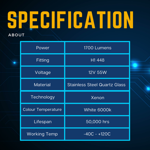 Fits Rover 75 55w Xenon White Headlight 1999-2005 Main High Beam Light Bulbs 12v - Picture 7 of 12