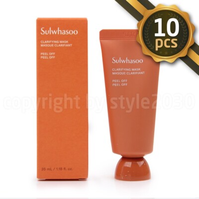 Sulwhasoo Clarifying Mask 35ml x 10 Stück Masken Peel Off Neue Version