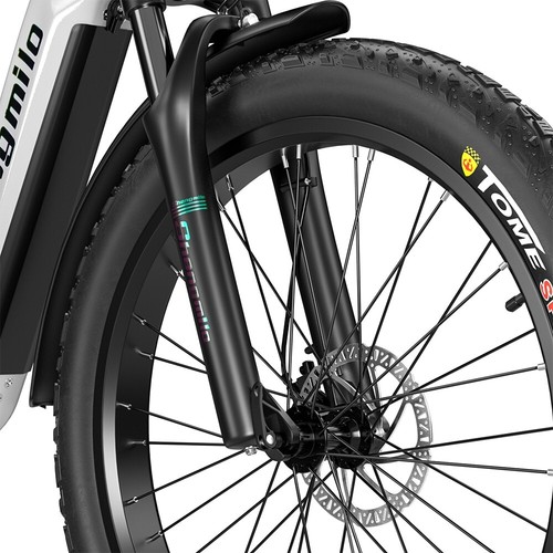 E Bike 1000W Damen Elektro fahrrad 48V 17.5Ah E-Mountainbike 26 Zoll Shimano 7 - Bild 11 von 20