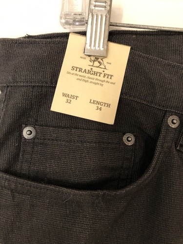 Neu $ 145 Rodd & Gunn Herren 32x34 modern gerades Bein schwarz Stretch Denim Jeans E6 - Bild 5 von 10