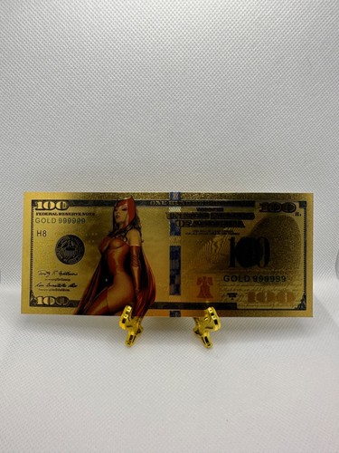 Collectible Gold Foil/Plated Marvel X-Men Bill - Picture 8 of 10