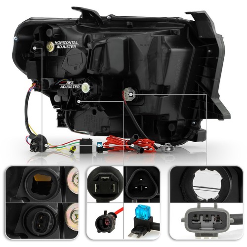 **Conversion Halogen to LED DRL Headlights** For 2014-2021 Toyota Tundra SR SR5 - 第 6/11 張圖片