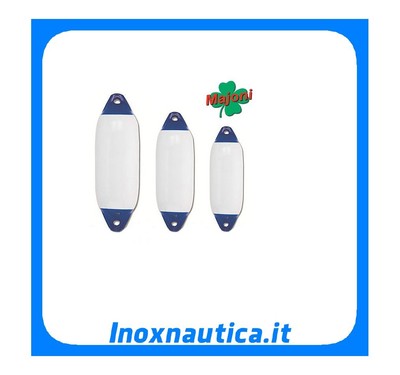 PARABORDO MAJONI PROTEZIONE BARCA VARIE MISURE BIANCO TESTA BLU