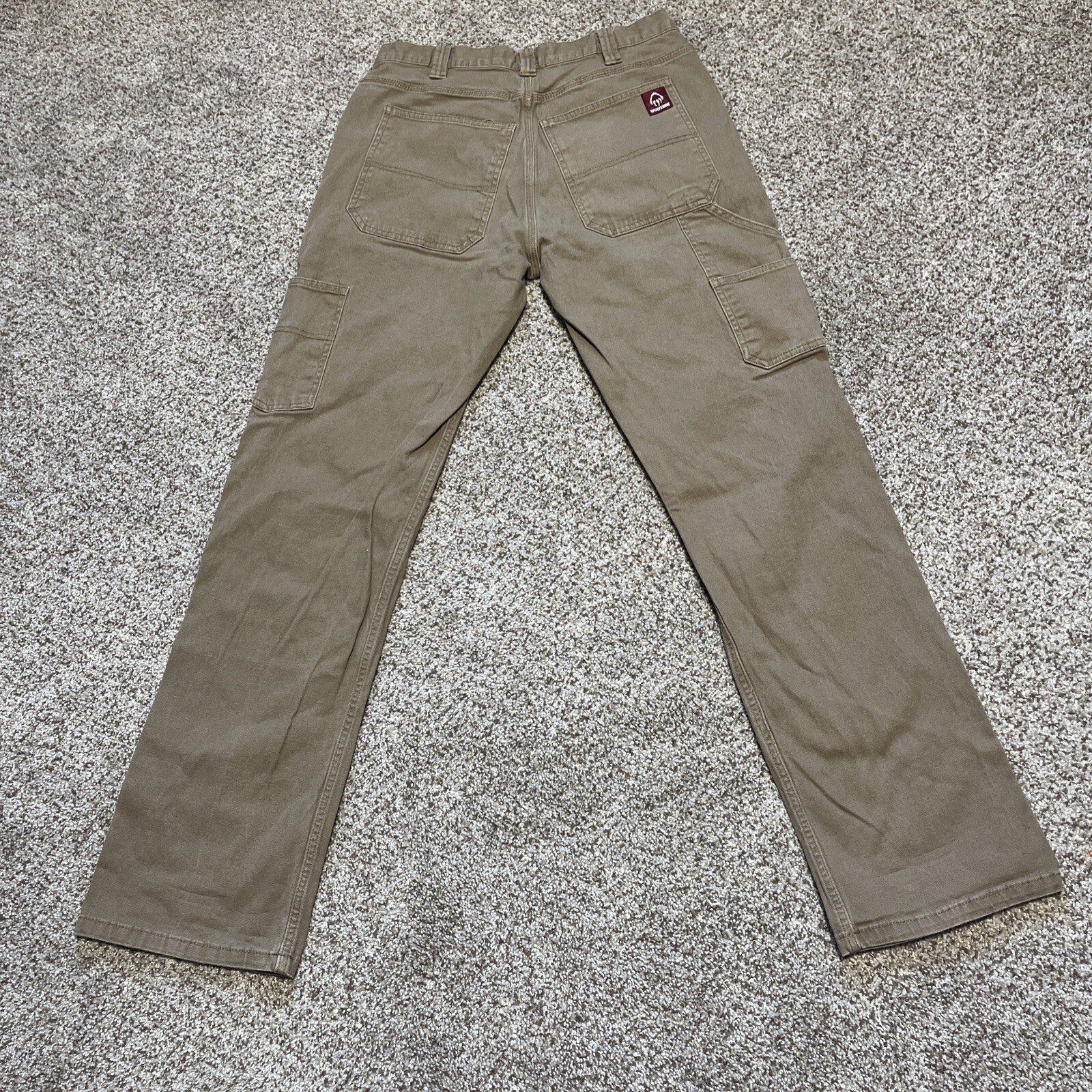 Wolverine Tan Carpenter Jeans Mens 32/34 Actual 30x33 - View 11