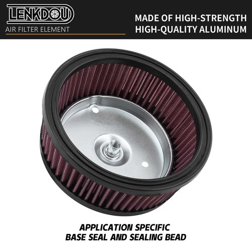 Air Cleaner Element For Harley Softail 2016-2017 Touring Road King Glide 2008-16 - Picture 7 of 9