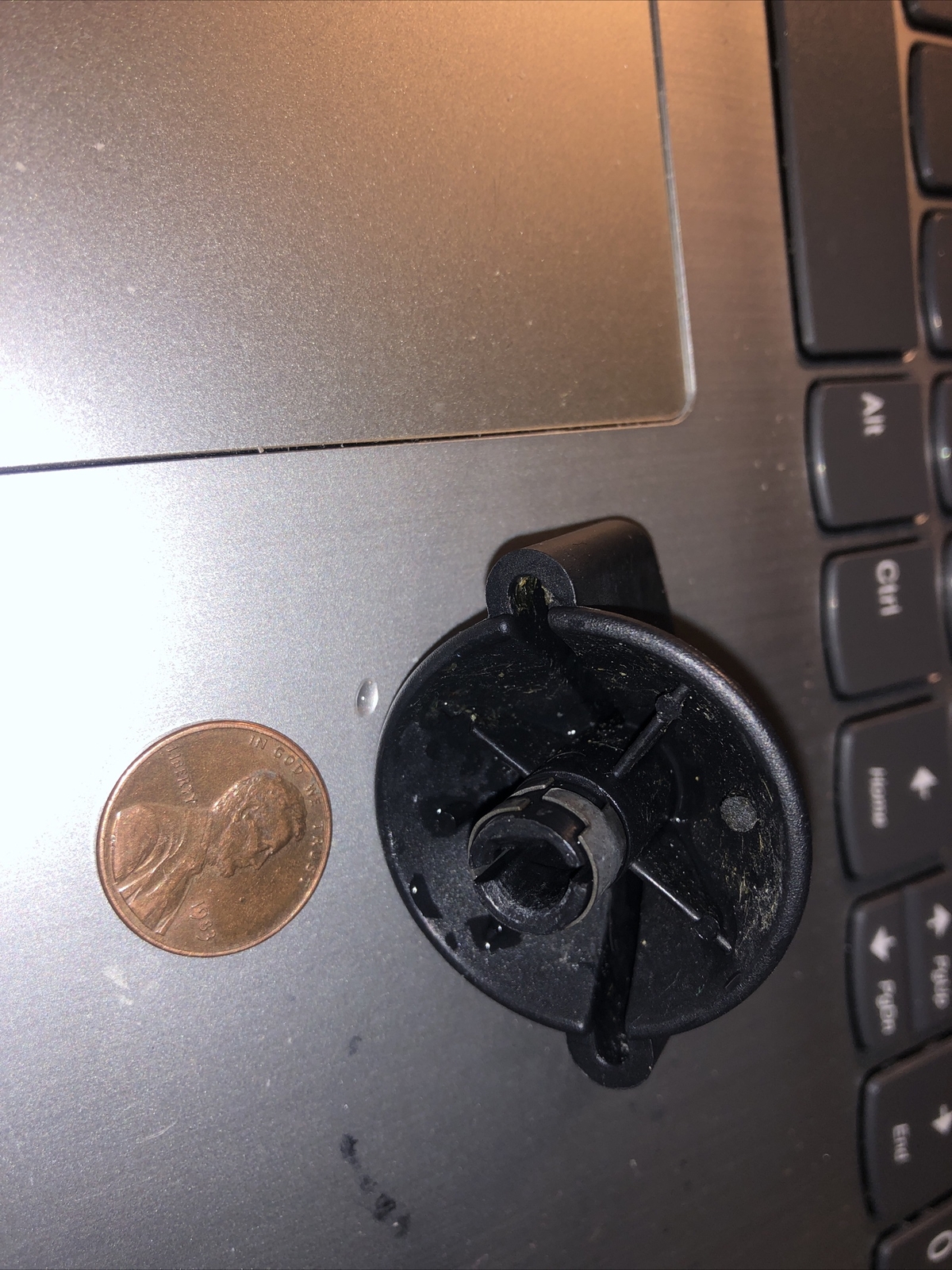 THERMADOR  RED30 or REF30 DUAL BURNER CONTROL knob  BLACK 00415360