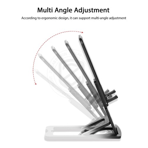 Foldable Adjustable Universal Desk Stand Holder For Mobile Phone iPad Tablet - Picture 3 of 12