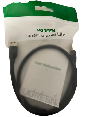 Ugreen USB Printer Cable USB Type Male to  Male USB 3.0 2.0 Cable for Camera