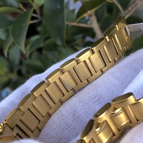 Vintage Gucci Gold Herrenuhr - 9200M, Diamant Hr Marker und Diamantlünette - Bild 10 von 14