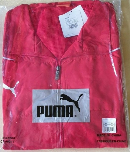 PUMA PowerCat 1.10 Woven Jacke red-white Größe XXL - Picture 1 of 2