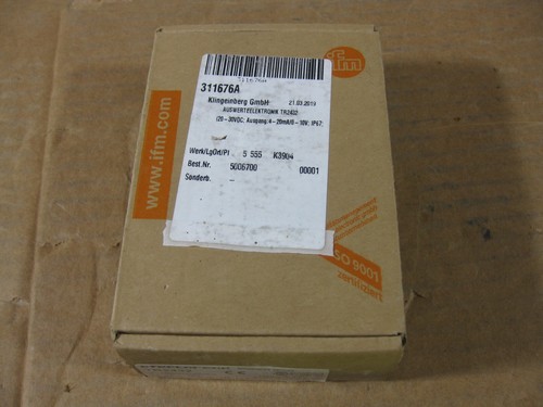 IFM Efector600 TR2432 Temperature Sensor -40-532f 18-32VDC Efector - Picture 1 of 7