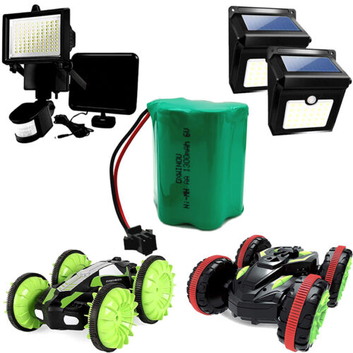 1-Pack AA 6V 1300mAh SM2P Rechargeable Battery Fit Solar Light Remote Car RC Toy - Picture 3 of 5