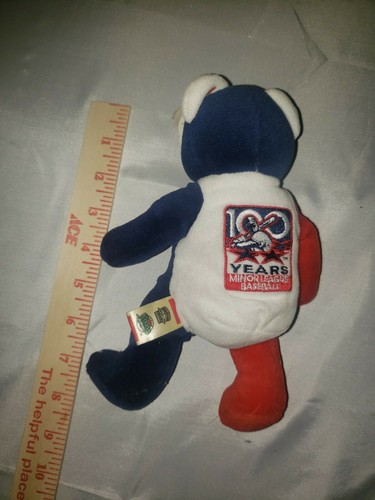 100 años de ligas menores de béisbol gorro oso #117 de 1200 - Imagen 5 de 5