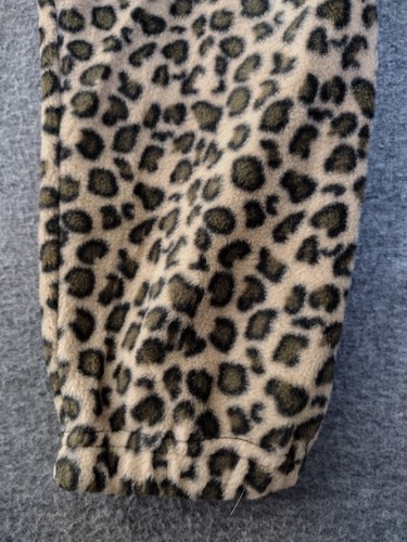 Familus Girl 9-10 Years Leopard Pajamas Animal Print Hooded Bodysuit Costume - Picture 10 of 14