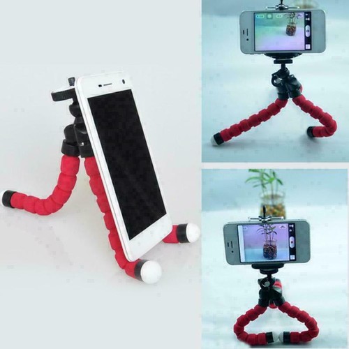 Octopus Adjustable Tripod Stand Flexible Phone Holder for iPhone Camera Bracket - Picture 2 of 14