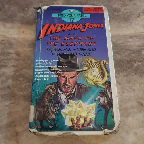 Indiana Jones Find Your Fate 9 & 17 HARDCOVER Mask of the Elephant, & Gold Of Ge - Picture 7 of 19