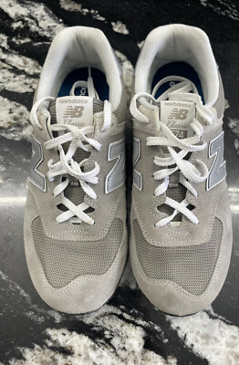Size 10.5. 4E - New Balance 574 - Gray | eBay